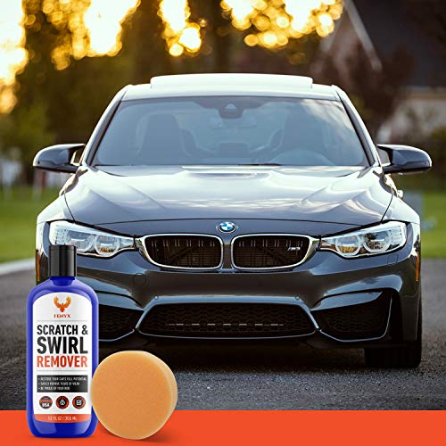 Fenyx Products Car Scratch Remover 12 oz Bottle with Applicator Pad - Easy Car Care with Professional Results - USA Made - Scratch Removal for Cars and Swirl Remover - Scratch Repair for Vehicles - Thumbnail 6
