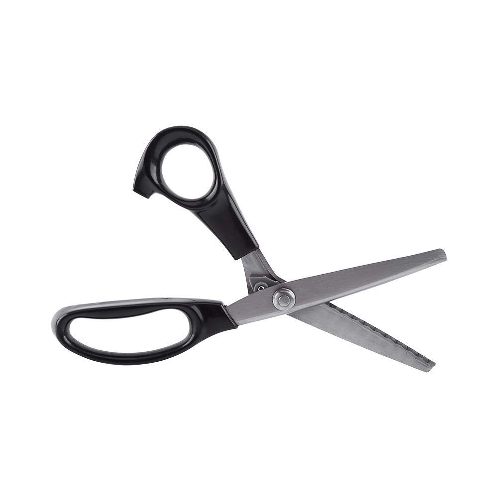 Sewing Scissors, Fabric Decorative Round/Triangle Edge Pinking Shears (3mm,5mm,7mm)(5mm)