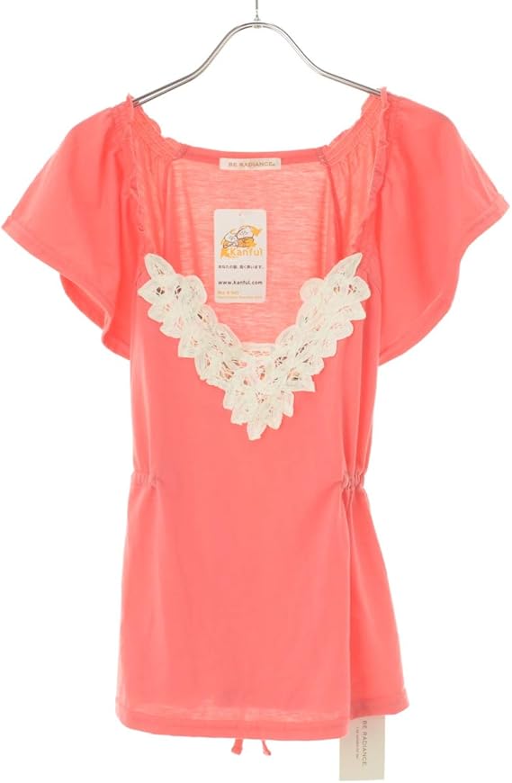 Amazon ビーラディエンス Be Radiance バテンレース フレンチスリーブカットソー コート ジャケット 通販