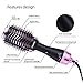 Upgraded Hot Air Hair Brush, Ohuhu Hair Dryer Brush 4 in 1 Electric One Step Hair Blow Comb Volumizer with Negative Ions for Hair Dryer, Styling, Curler and Straightener Valentine’s Day Giftthumb 1