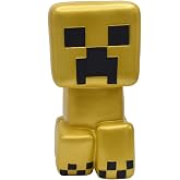 Just Toys &ndash; Minecraft Gold Creeper Mega SquishMe Scented 6 Inch | Officially Licensed Minecraft. 6 inch slow-rise scented foam squishy. Satisfying squeeze &amp; stress relief fidget toy.
