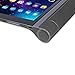 Skinomi Brushed Steel Full Body Skin Compatible with Lenovo Yoga Tab 3 Pro (Full Coverage) TechSkin with Anti-Bubble Clear Film Screen Protector