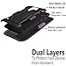 Galaxy S5 Case, Galaxy S5 Case, Starshop [Heavy Duty] Dual Layers Kickstand Case with [0.33m 9H Tempered Glass Screen Protector Included] and Locking Belt Clip (Black)