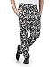 Mens Chef Pant, Boneyard Print(Medium)
