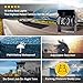 eRapta Solar Wireless Magnetic Backup Camera with 9600mAh Battery, 3 Mins DIY Install, 5