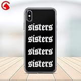 CatixCases Sisters James Charles, James-Charles Sisters Phone Case Cell Plastic Сlear Case for Apple iPhone X/XS/XR/XS Max / 7/8 / plus iPhone 6 / 6S plus Protector Protective Cover Art Design