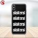 CatixCases Sisters James Charles, James-Charles Sisters Phone Case Cell Plastic Сlear Case for Apple iPhone X/XS/XR/XS Max / 7/8 / plus iPhone 6 / 6S plus Protector Protective Cover Art Design