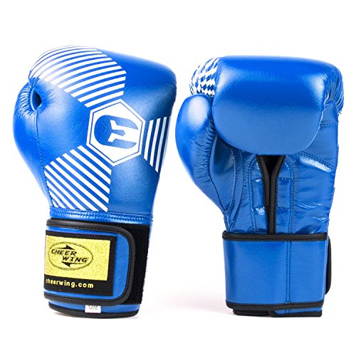 image for Cheerwing Boxing Gloves Professional Muay Thai Kickboxing Sparring Tra