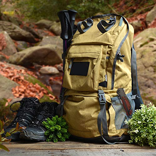 image for Jellas 7Cr17(440A) 4 in 1 Pocket Folding Knife with Leather Sheath and