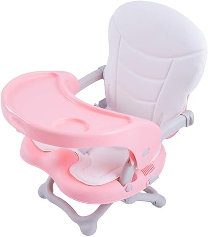 Liuxiaomiao Chaise Haute Bebe Siege Rehausseur Portatif Pour Bebe Chaise Haute Pour Bebe Pour Table Couleur Rose Amazon Fr Cuisine Maison