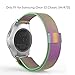 Gear S2 Classic / Gear Sport Watch Band, MoKo Milanese Loop Stainless Steel Mesh Strap for Samsung Gear S2 Classic SM-R732 / Gear Sport SM-R600 (NOT FOR S2 SM-R720, SM-R730), COLORFUL