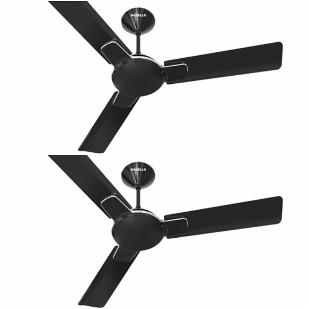 Buy Havells Enticer 1200 Mm Ceiling Fan Black / Brown Copper Online at