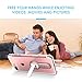 iPhone 8 / iPhone 7 Clear Case with Kickstand, Soft TPU Crystal Life proof Case Cover Slim-Fit Shock Absorption Protective Phone Cover Case with 360 Degree Rotatable Stand
