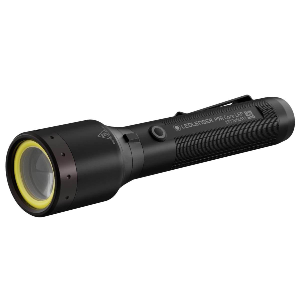 Ledlenser P9R Core LEP Torch Rechargeable, 1300m Focused Beam, Upto 20 Hours Run Time, Red & White Light Flood Mode, IP68 Waterproof, Ideal Work Torch for Police, Search & Rescue, Coast Guard, Farmers