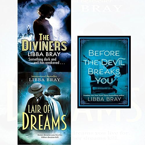 Libba bray collection series: diviners,lair of dreams and before the devil breaks you 3 books collection set