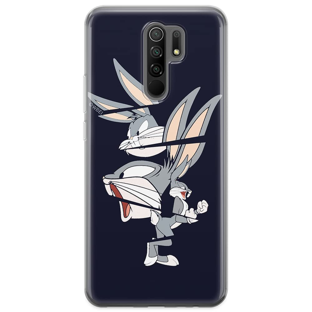 ERT GROUP mobile phone case for Xiaomi REDMI 9 original and officially Licensed Looney Tunes pattern Bugs 008 optimally adapted to the shape of the mobile phone, case made of TPU