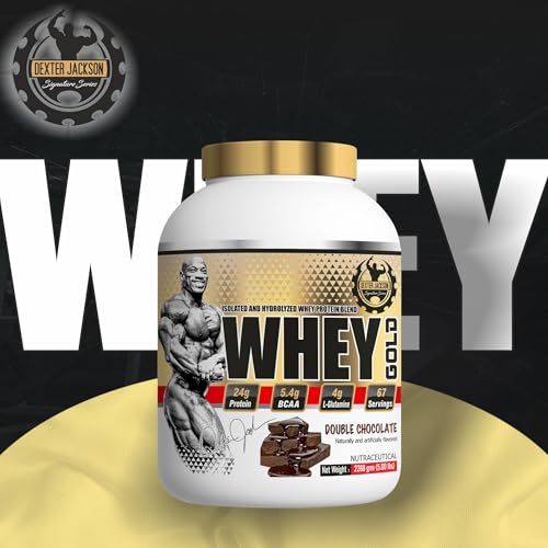 Dexter Jackson Gold Signature Series Whey Gold | Double Chocolate | 5 Lbs