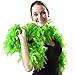 WGI 6' 60g Adult Feather Boa, Lime Green