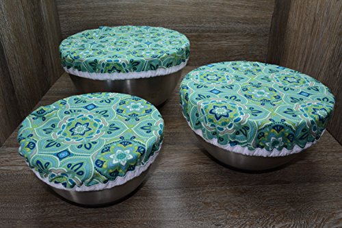 Eco-Friendly // Reusable // Bowl Covers // Set of 3 // Garden Grove - Thumbnail 7