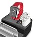 Kisreal Smart 6-Port USB Charging Station Organizer for iPhone, iPad, Apple Watch, Airpods, Xbox, Playstation and other Android Phones and Tablets