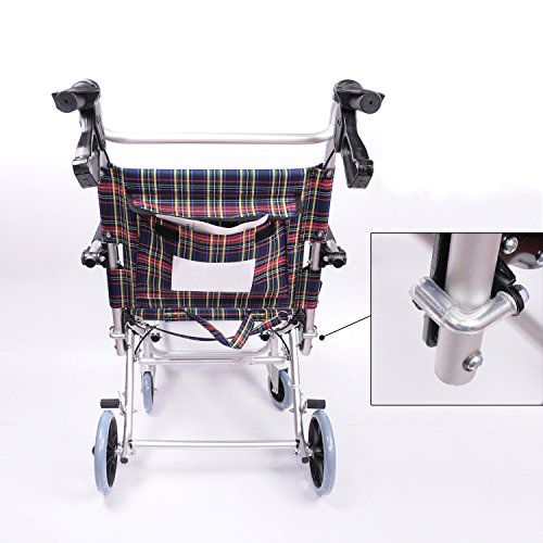 Wotefusi Brand New Foldable Lightweight Medline Manual Wheelchair Chair Footrest 36cm Width For Adult Kids - Thumbnail 2