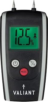 Valiant Fun FIR421 Digital Moisture Meter for Firewood Timber and Brickwork view 2