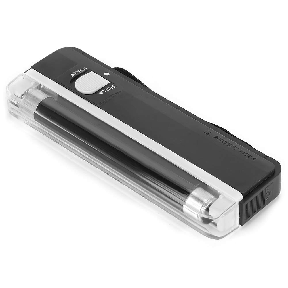 cigemay Note Cash Detector, Portable UV Note Checker, Light Bill Checker Tester Handheld Money Detector for Shops, Grocery Stores, Restaurants, Hotels, for Detecting Counterfeit