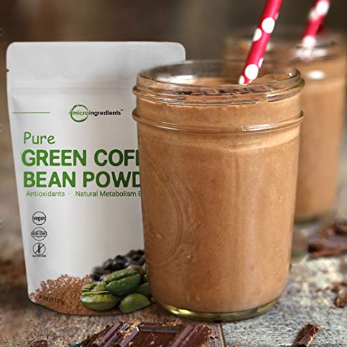 Pure Green Coffee Bean Extract, 4 Ounce, Filler Free, Green Coffee Bean
