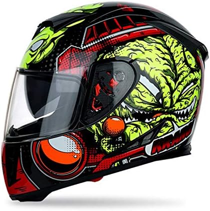 注目のブランド最安値 B08jtxhzkj オートバイフルフェイスヘルメットモトクロスヘルメットダブルサンバイザーdot ヘルメット 家電 カメラ ベビー マタニティ 承認済みバイククラッシュヘルメットmofa原付スクーターキャップ大人用男性女性用 ヘルメット