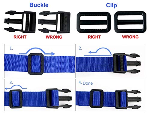Egoelife Foam Back Floating Board Kickboard Swimming Training Aid with Buckle Belt for Kids Swimming Beginner (Black Float New Version) - Thumbnail 3