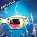 SPOLLK Swim Goggles Swimming Goggles Anti Fog Water Goggles Eye Protect for Swimming Adult Youth Men Women,Pack of 2 Goggles Black White
