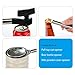 iLOME Professional Safety Can Opener Manual Stainless Steel Smooth Edge Easy Turn Knob and Dual Use Type Handle (Black)
