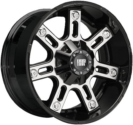 RBP 97R Flat Black Wheel with Machined Finish   (20x9.0"/6x139.7mm)