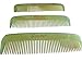 Unique Gift - Olina No Static 100% Handmade Premium Quality Natural Horn Comb Pocket Comb (Narrow-tooth, Sheep-strip, 4.7'')