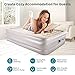Mpow Air Mattress, Queen Inflatable Mattress, Elevated Raised Air Bed with Built-in Electric Pump, Queen Size Bed Height 19″, Max Capacity 600lbsthumb 2