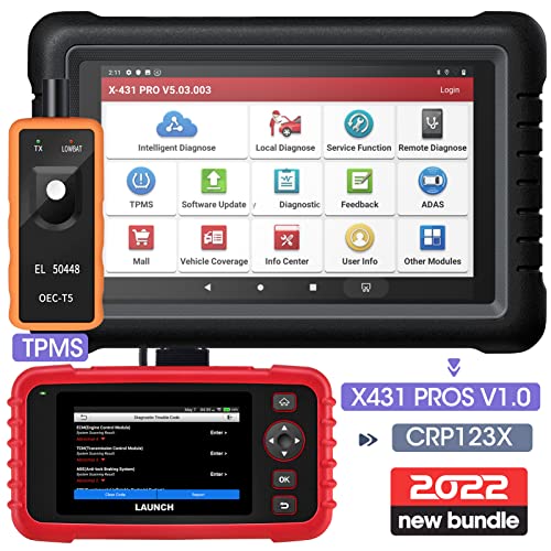 2022 Newest LAUNCH CRP123X and X431 PROS V1.0 Diagnostic Tool,2022 Bi