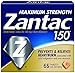 Zantac 150 Maximum Strength Tablets, 65 Count, Helps Relieve and Prevent Heartburn Associated with Acid Indigestion or Sour Stomach, Use Before or After Meals or Before Bed at Night