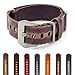 StrapsCo Ultra Distressed Leather G10 Nato Zulu Watch Strap w/ Pre-V Buckle