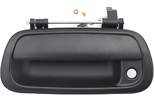 Reeoutdoor Tailgate Handle with Keyhole Compatible with 2000-2006 Tundra, Liftgate Latch Handle Replaces# 69090-0C010,690900C010, 80866