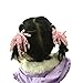 PIDOUDOU Pack of 18 Boutique Girls' Solid Curly Korker Bow Hair Ties