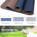 TOPLUS Yoga Mat, Upgraded 1/4 inch Non-Slip Texture Pro Yoga Mat Eco Friendly Exercise & Workout Mat with Carrying Strap – for Yoga, Pilates and Floor Exercises (Blue)thumb 3