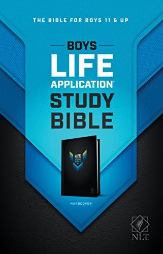 NLT Boys Life Application Study Bible, TuTone (LeatherLike, Neon