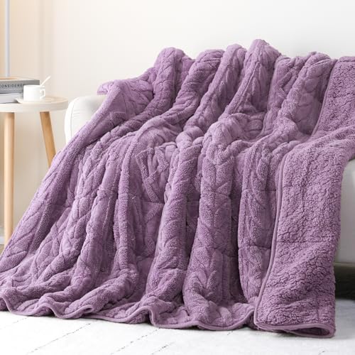 Cottonblue Jacquard Weighted Blanket