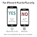 iPhone 6 Plus / 6s Plus case, ZUSLAB Built-In Screen Protector Full-body Premium Cover, Dual Layer + Impact Resistant Bumper Protection Hybrid Cover for Apple (Crystal Clear)