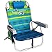 Tommy Bahama Backpack Beach Chairs with One Medium Tote Bag - Pack of 2 - Green