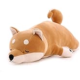 VSFNDB Stuffed Plush Shiba Inu Animal Toy 20 Inch Dog Corgi Akita Animal Stuffed Plushies Super Soft Cute Cuddly Pillow Cushion Stuff Dolls Gift for Children Kids Boys Girls Room Decoration, 20Inches