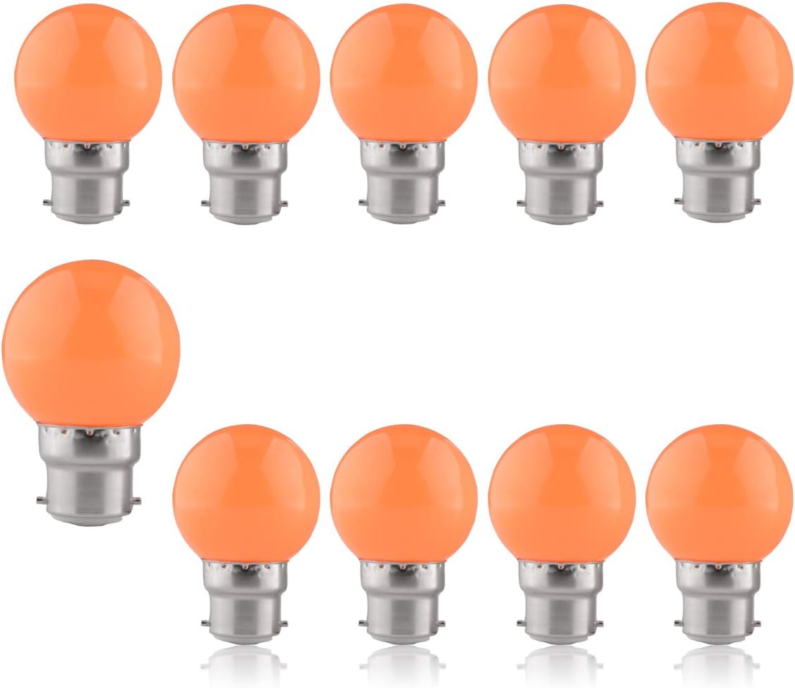 Coloured LED Light Bulbs B22 Brightfour Decorative Festoon