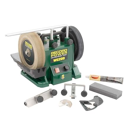 Record Power WG200 Nassschleifmaschine für Steine, 200 mm