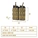 OneTigris MOLLE Double Pouch DD09 (Brown)