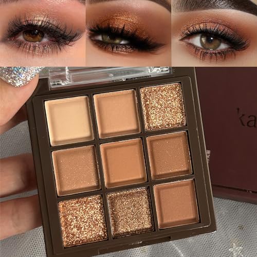 AMY'S DIARY Rose Gold Dark Brown Colorful neutral